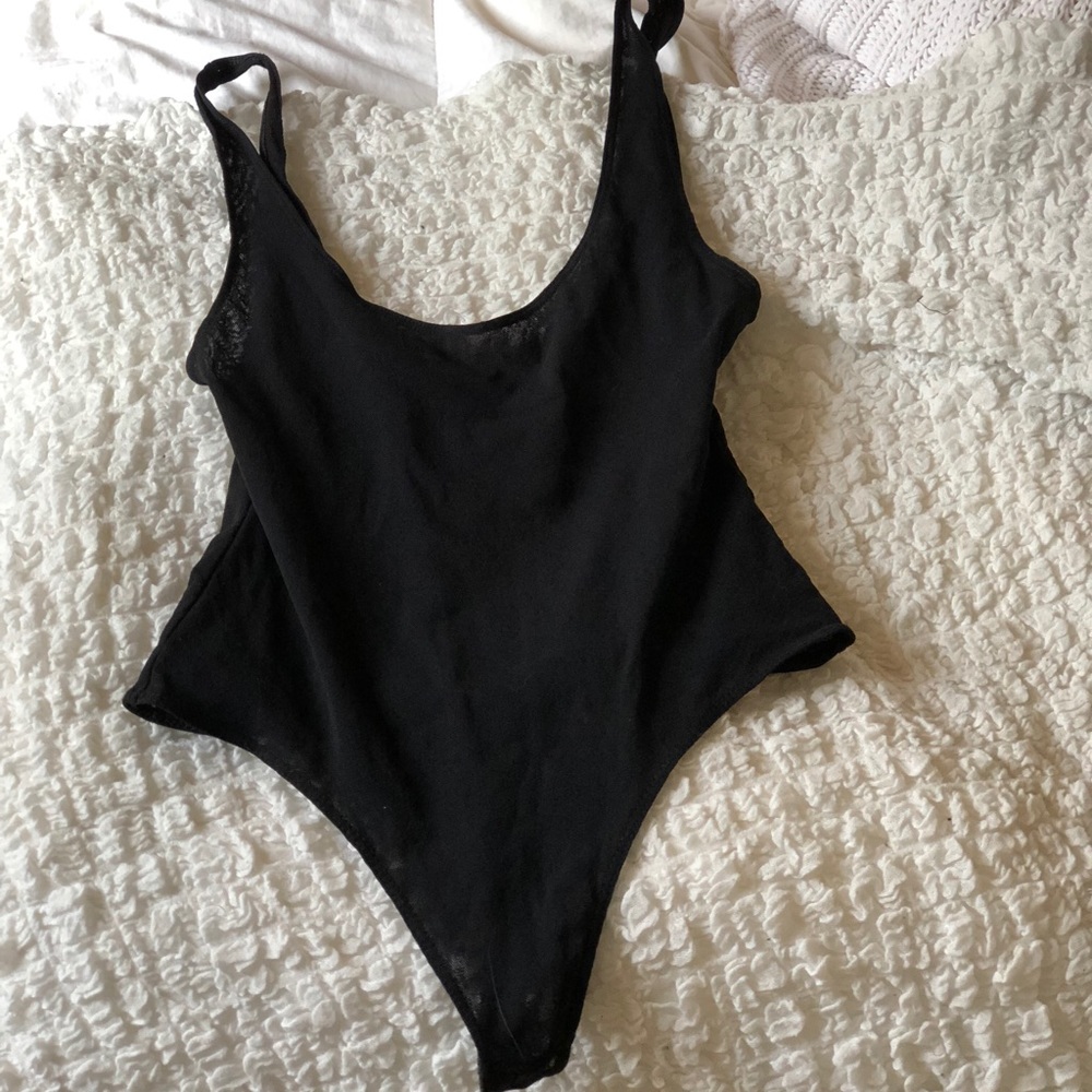 Black Mesh Bodysuit